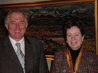 Diana Wallis with Mr. Asgrimsson